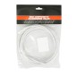 DURITE FREIN DISQUE TYPE AVIATION UNIVERSEL RENFORCE COMPATIBLE SHIMANO SRAM MAGURA ET AUTRES FREIN ARGENT 3M  - GAINE