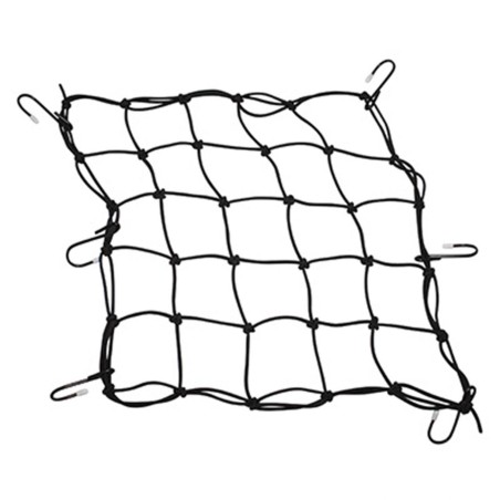 FILET SANDOW CARGO 380 x 380 mm AVEC 6 CROCHETS METAL (SANDOW DIAM 4 mm)