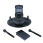 SUPPORT POUR PORTE BIDON NEWTON RESINE NOIR FIXATION CINTRE-POTENCE-TIGE DE SELLE - COMPATIBLE DIAMETRE 22 à 36 mm