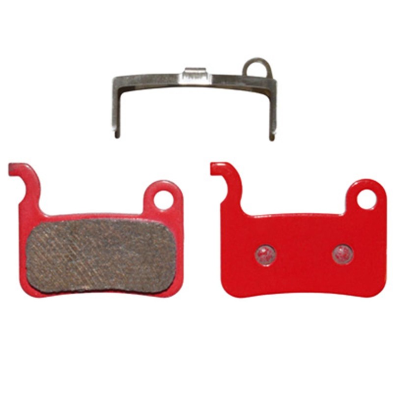 Plaquette de frein vtt pour Shimano xtr m966-m965-m975-xt m765-m775-lx  m585-deore m595-m596-m655  (Newton metal sintered)