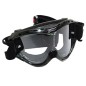 MASQUE-LUNETTES CROSS PROGRIP ENFANT 3101 ATZAKI NOIR ECRAN TRANSPARENT ANTI-BUEE-ANTI-UV