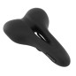 SELLE SAN MARCO BIOAKTIVE SPORT OPEN GEL MIXTE NOIR RAIL ACIER 173x270mm