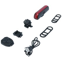 ECLAIRAGE VELO USB ARRIERE SUR TIGE DE SELLE A LED 20 LUMENS AVEC BOUTON INDICATEUR DE DIRECTION ET FREINAGE SANS FIL