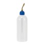 FLACON-BURETTE LABORATOIRE PRESSOL EN POLYETHYLENE TRANSPARENT  500ml  AVEC BEC LAITON (VENDU A L'UNITE)