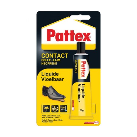 COLLE PATTEX NEOPRENE LIQUIDE (TUBE 125g SOUS BLISTER)