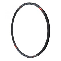 Jante route 700 stormer 17c noir 32t. disc tubeless ready double paroi profil 24mm