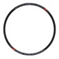 Jante route 700 stormer 17c noir 32t. disc tubeless ready double paroi profil 24mm