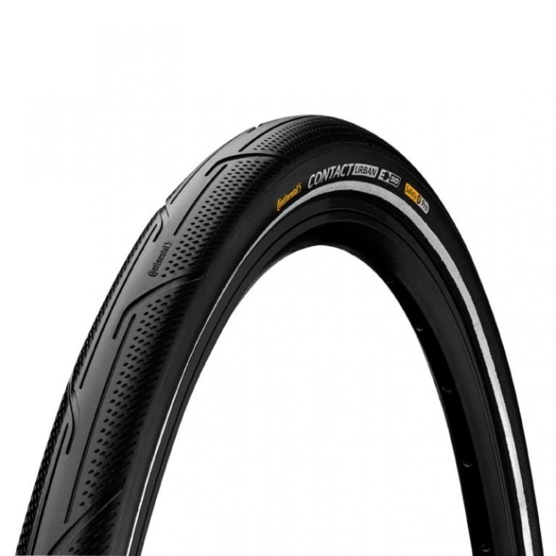 Pneu vtt urbain - vae 28 x 2.20 Continental contact urban noir flanc reflex tr (55-622) homologue vae e50