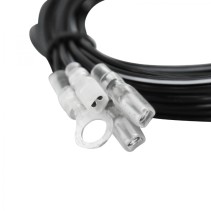 FIL ELECTRIQUE VELO NOIR DOUBLE (AVEC 2 FILS) 2.50M (VENDU AU SACHET)
