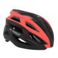 CASQUE VELO ADULTE GIST E-BIKE PLANET NOIR-ROUGE MAT IN-MOLD TAILLE 52-58 REGLAGE MOLETTE 212GRS