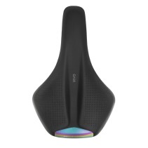 SELLE ROYAL LOISIR VIVO REFLECTIVE ATHLETIC NOIR MIXTE 250X160mm 375g