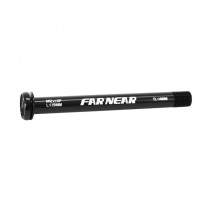 AXE TRAVERSANT - BLOCAGE AVANT SWITCH FILETAGE m12x1.0mm SYNTACE POUR 12X100 NOIR (119mm HORS BUTEE DONT FILETAGE 13mm)