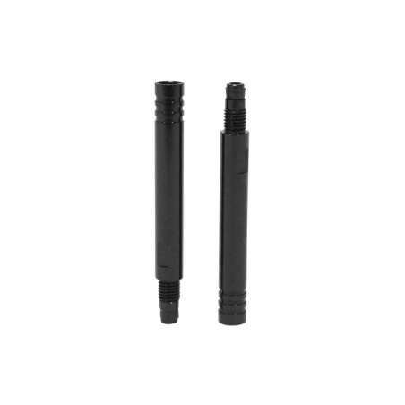 PROLONGATEUR DE VALVE P2R NOIR 40mm (VENDU A LA PAIRE SUR CARTE)