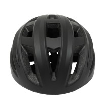 CASQUE VELO ADULTE P2R NOIR IN-MOLD TAILLE 58-62 AVEC MOLETTE REGLAGE (VENDU SUR CARTE)