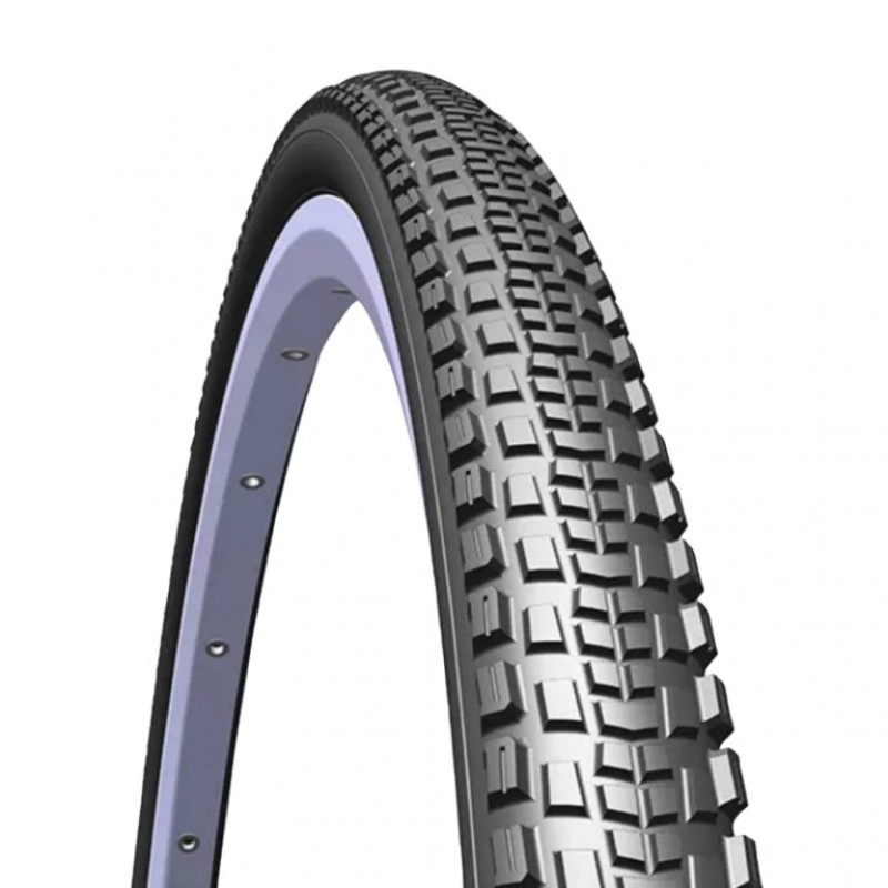 Pneu gravel 700 x 40 mitas x-road noir ts tubeless supra compatible tubetype
