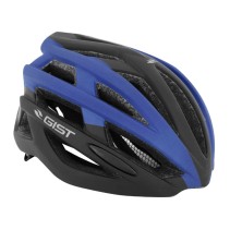 CASQUE VELO ADULTE GIST E-BIKE PLANET NOIR-BLEU MAT IN-MOLD TAILLE 52-58 REGLAGE MOLETTE 212GRS