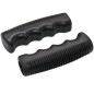 POIGNEE CITY CAOUTCHOUC NOIR PREFORME 110mm (PAIRE)