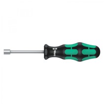 TOURNEVIS A DOUILLE WERA 395 HOLO 13 mm NOIR-VERT (VENDU A L'UNITE)  -MARQUE ALLEMANDE POUR LES ATELIERS-