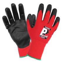 GANTS ATELIER TACTILE NYLON-ELASTHANNE ROUGE-NOIR HOMOLOGUE CE - TAILLE  9  (PAIRE)