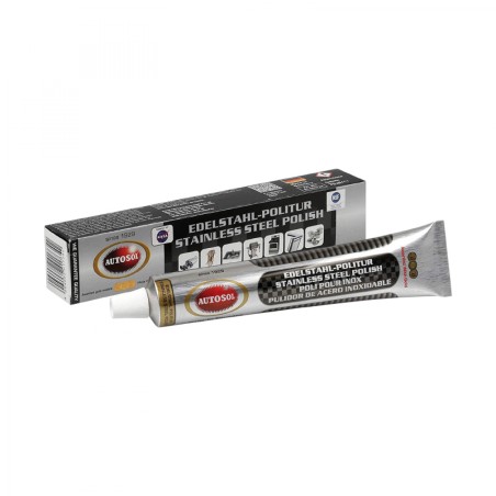 POLISH METAL AUTOSOL STAINLESS STEEL POUR ACIER INOXYDABLE (TUBE 75ml) (MADE IN GERMANY - QUALITE PREMIUM)