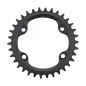 PLATEAU VTT MONO DIAM  96 EXTER 34DTS NOIR 4 BRANCHES SHIMANO MT610 12V.
