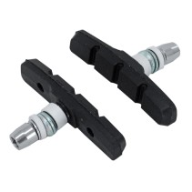 Porte patin frein vtt a vis symetric Newton 70mm en matiere recycle noir (1 paire)