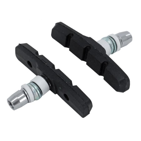 Porte patin frein vtt a vis symetric Newton 70mm en matiere recycle noir (1 paire)