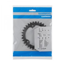 PLATEAU VTT MONO DIAM  96 EXTER 32DTS NOIR 4 BRANCHES SHIMANO MT610 12V.