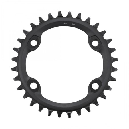 PLATEAU VTT MONO DIAM  96 EXTER 32DTS NOIR 4 BRANCHES SHIMANO MT610 12V.