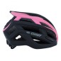 CASQUE VELO ADULTE GIST E-BIKE PLANET NOIR-ROSE MAT IN-MOLD TAILLE 52-58 REGLAGE MOLETTE 212GRS