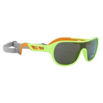 LUNETTES VELO ENFANT NEWTON MONTURE JAUNE FLUO VERRES SOLAIRES