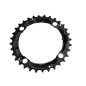 PLATEAU VTT TRIPLE DIAM 104 INTERM 32DTS NOIR 4 BRANCHES SHIMANO ORIGINE DEORE M480 9V