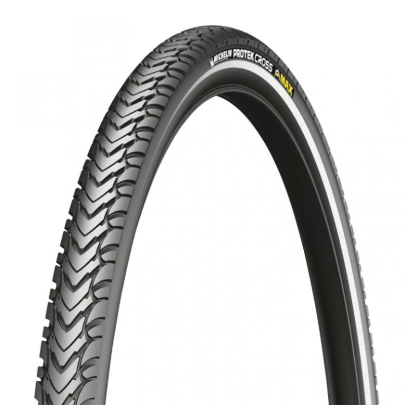 Pneu Michelin 700x35c protek cross max flanc réfléchissant
