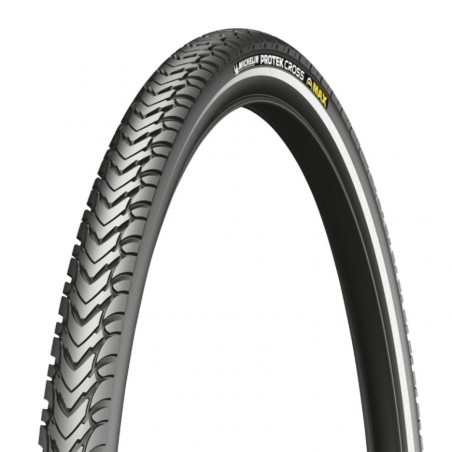 Pneu Michelin 700x35c protek cross max flanc réfléchissant