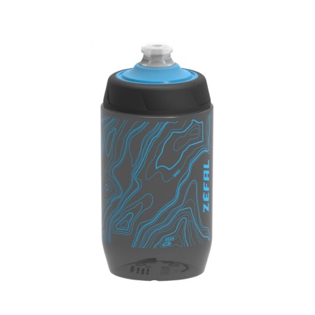 Bidon Zefal sense pro 50 noir-bleu 500ml (bouchon visser et tetine etanche)