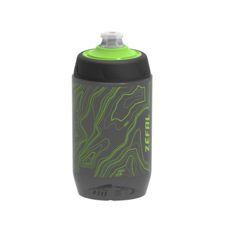 Bidon Zefal sense pro 50 noir-vert 500ml (bouchon visser et tetine etanche)