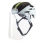 ECRAN CASQUE VELO POLISPORT UNIVERSELLE PVC TRANSPARENTE (LIVREE AVEC 4 COLLIERS) (HOMOLOGUE UE 2016-425)