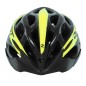 CASQUE VELO JUNIOR GIST ROUTE-VTT FASTER NOIR-JAUNE FLUO IN-MOLD TAILLE 47-52 REGLAGE MOLETTE 240 g