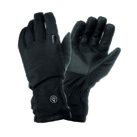 GANTS VELO LONG ADULTE TUCANO LUX NOIR TAILLE  M AVEC ECLAIRAGE LED USB INTEGRE  (PAIRE)