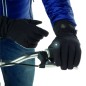 GANTS VELO LONG ADULTE TUCANO LUX NOIR TAILLE  M AVEC ECLAIRAGE LED USB INTEGRE  (PAIRE)