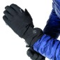 GANTS VELO LONG ADULTE TUCANO LUX NOIR TAILLE  M AVEC ECLAIRAGE LED USB INTEGRE  (PAIRE)