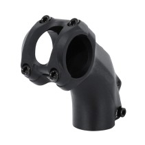 POTENCE VTT -URBAIN-TREKKING ERGOTEC HIGH CHARISMA RELEVE 45° ALU NOIR 31.8  L 50mm  POUR FOURCHE 1"1-8 (HOMOLOGUE NIVEAU 5)