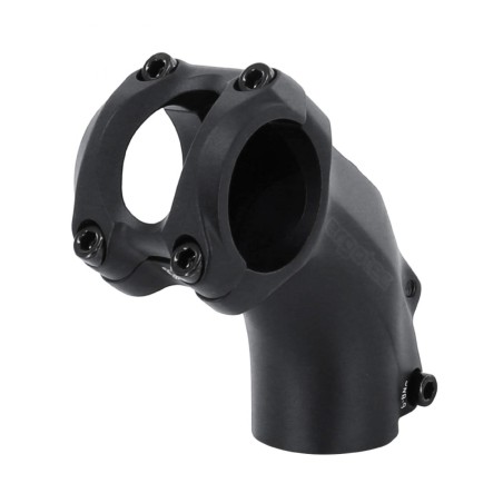 POTENCE VTT -URBAIN-TREKKING ERGOTEC HIGH CHARISMA RELEVE 45° ALU NOIR 31.8  L 50mm  POUR FOURCHE 1"1-8 (HOMOLOGUE NIVEAU 5)