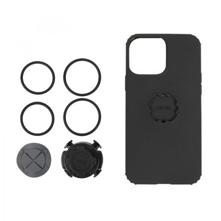 Support telephone-smartphone Zefal z console lite avec protection pour iphone 13 pro etanche avec support rotatif