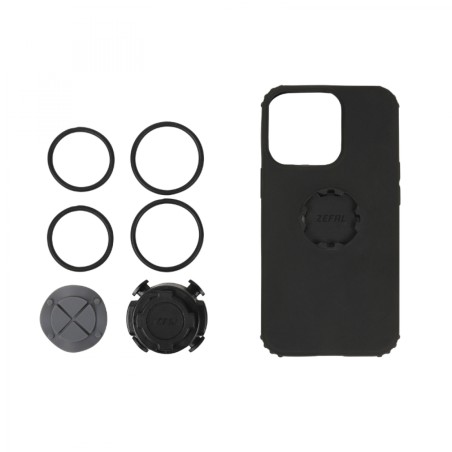 Support telephone-smartphone Zefal z console lite avec protection pour iphone 13 pro max etanche avec support rotatif