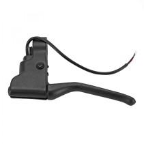 LEVIER DE FREIN TROTTINETTE NOIR AVEC INTERRUPTEUR STOP