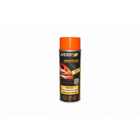 BOMBE DE PEINTURE MOTIP SPRAYPLAST ORANGE BRILLANT AEROSOL 400 ml (396564)