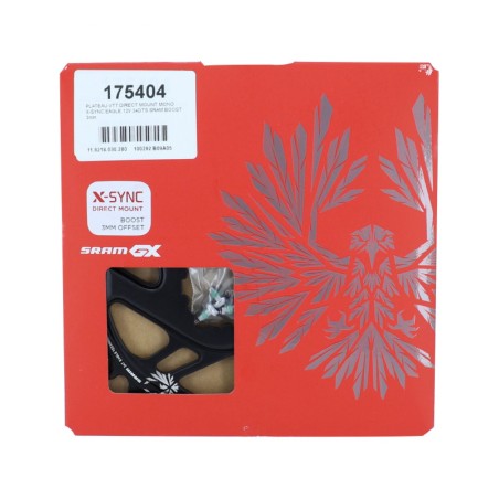 PLATEAU VTT DIRECT MOUNT POUR SRAM GX ORIGINE 34DTS MONO X-SYNC EAGLE 12V BOOST (DEPORT 3mm)