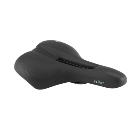 SELLE LOISIR SELLE ROYAL CLASSIC FLOAT MODERATE FEMME NOIR AVEC OUVERTURE CENTRALE