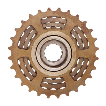 ROUE LIBRE  6V. P2R 14-28 BRONZE INDEXEE